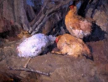 unknow artist Cock 181 Germany oil painting art